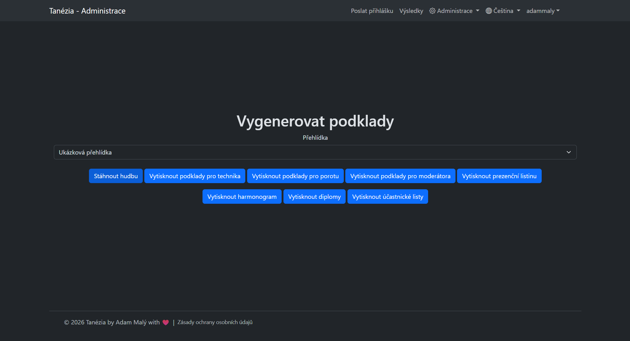 Přejděte na Tanézii, váš zvukař vás bude milovat.